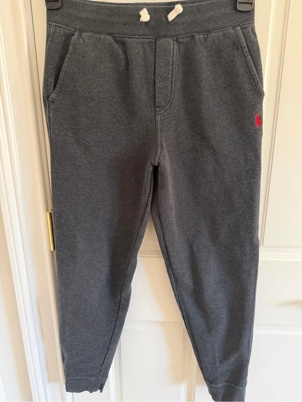 Polo Ralph Lauren Kids Charcoal Gray Jogger Sweatpants